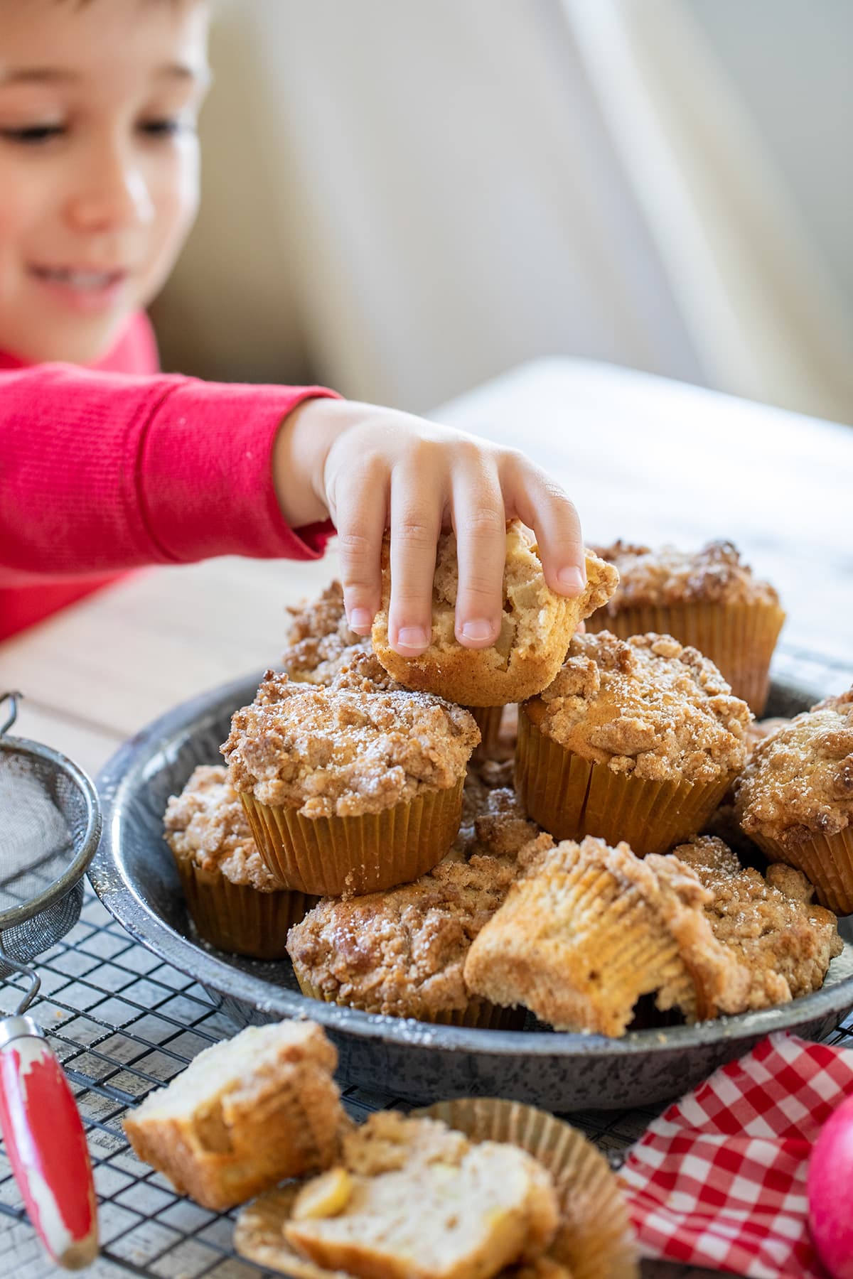 Apple Cinnamon Streusel Muffins