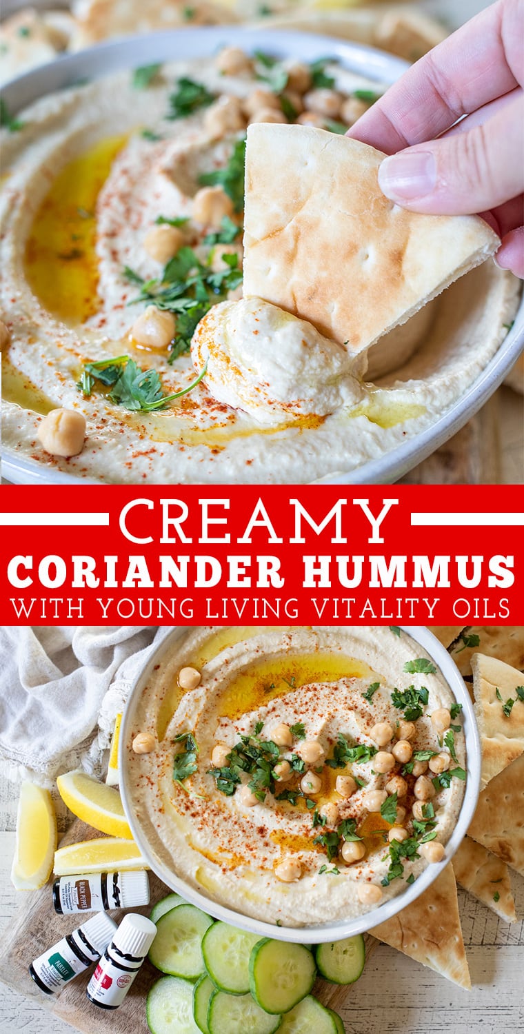 Creamy Coriander Hummus