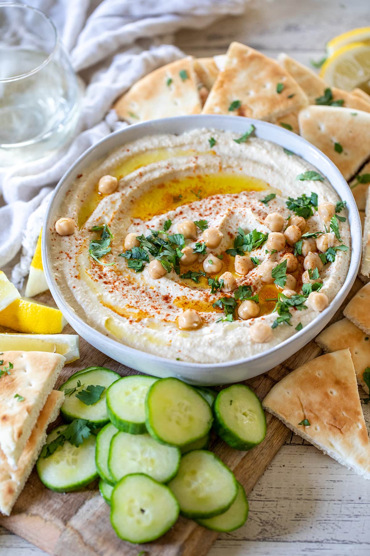 Creamy Coriander Hummus