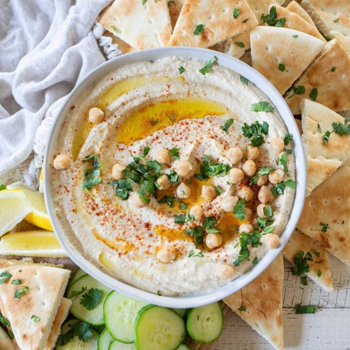 Creamy Coriander Hummus