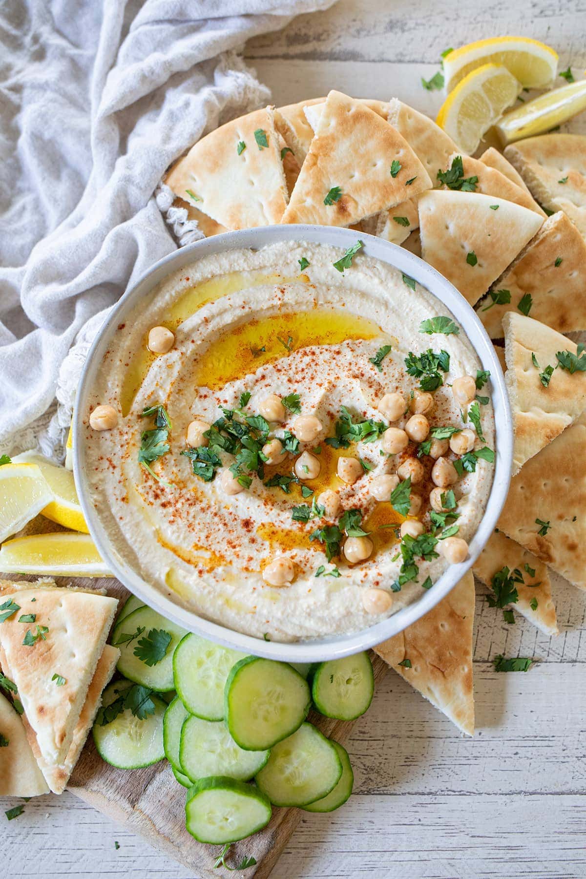 Creamy Coriander Hummus