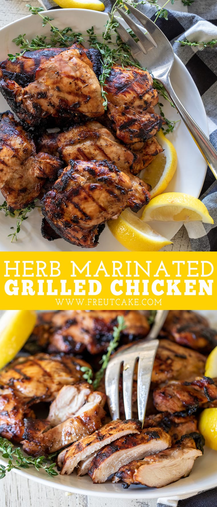 Grilled Herb Marinated Chicken