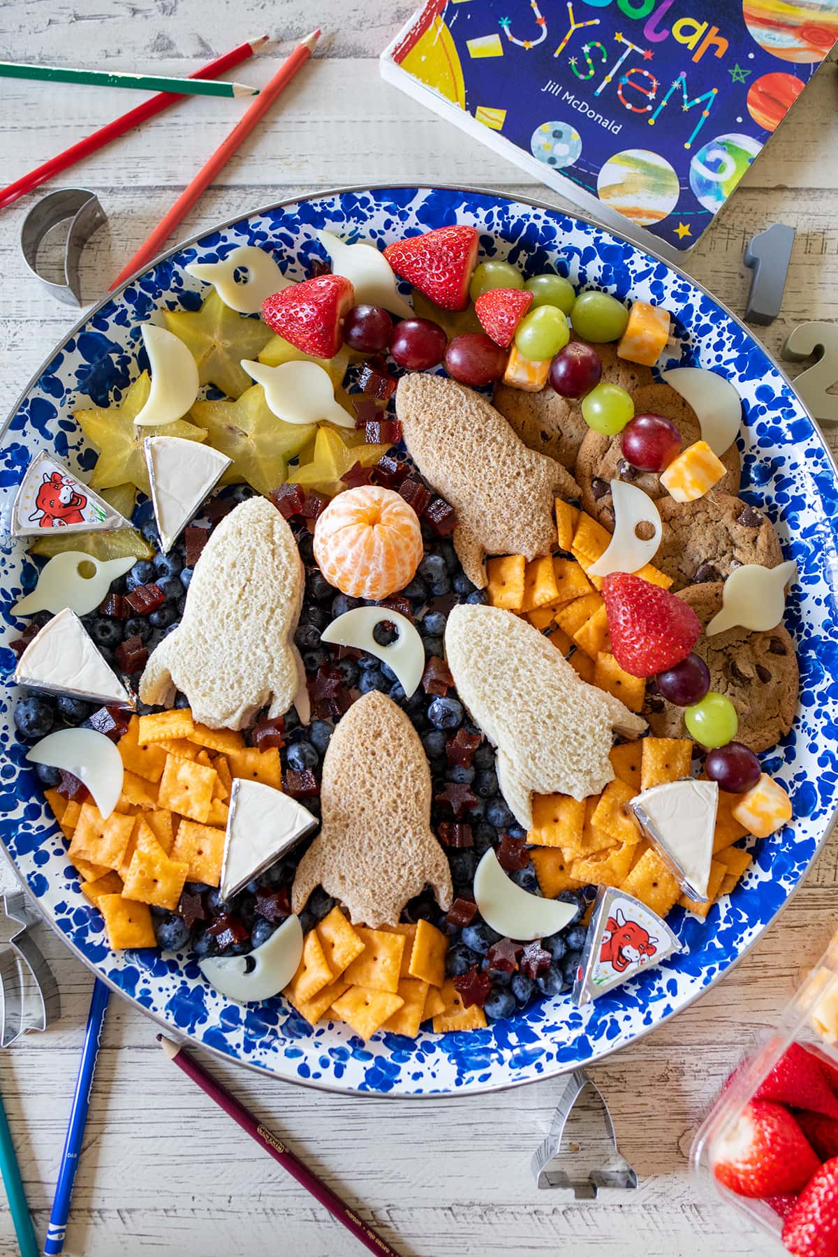 Space Themed Lunch Board for Kids