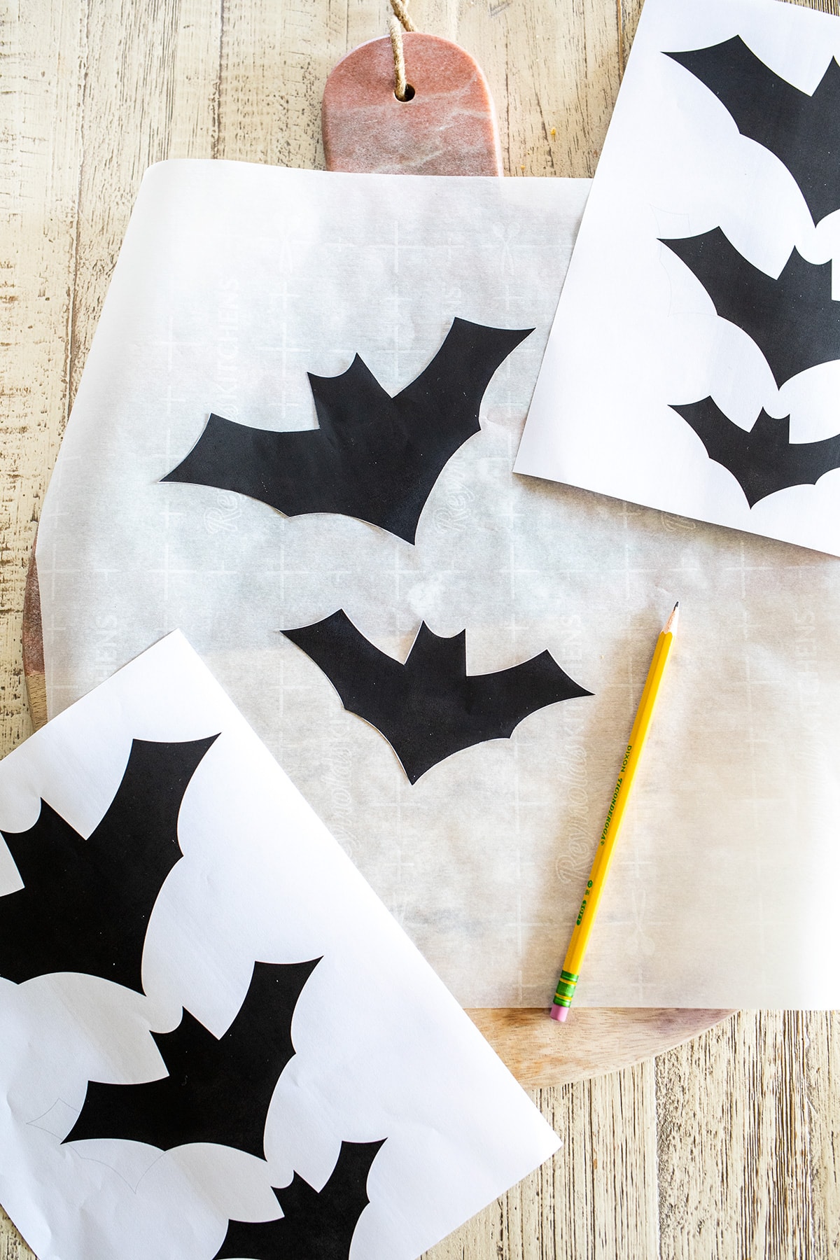 Halloween Bat Snack Board