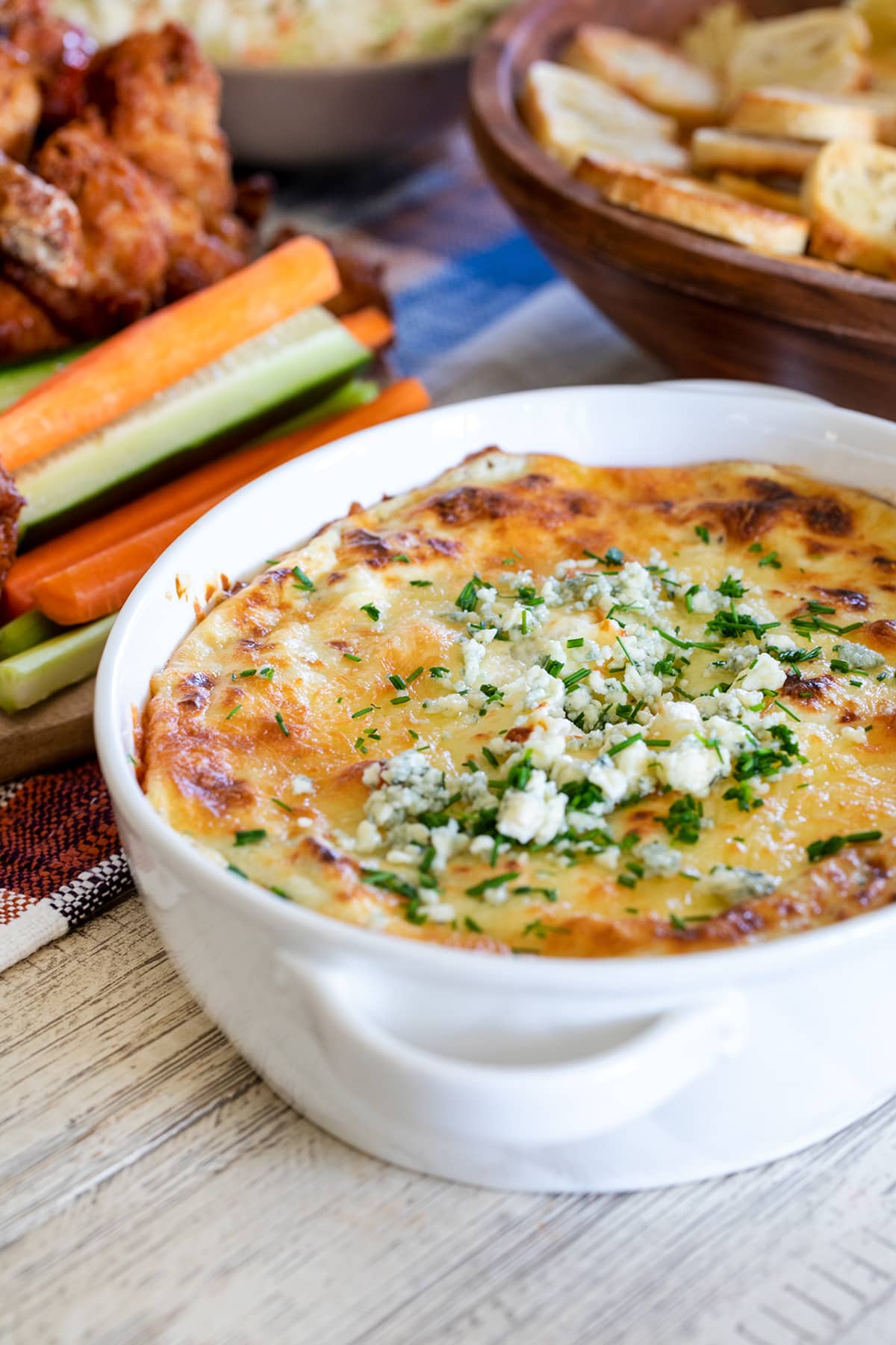 Hot Blue Cheese Dip