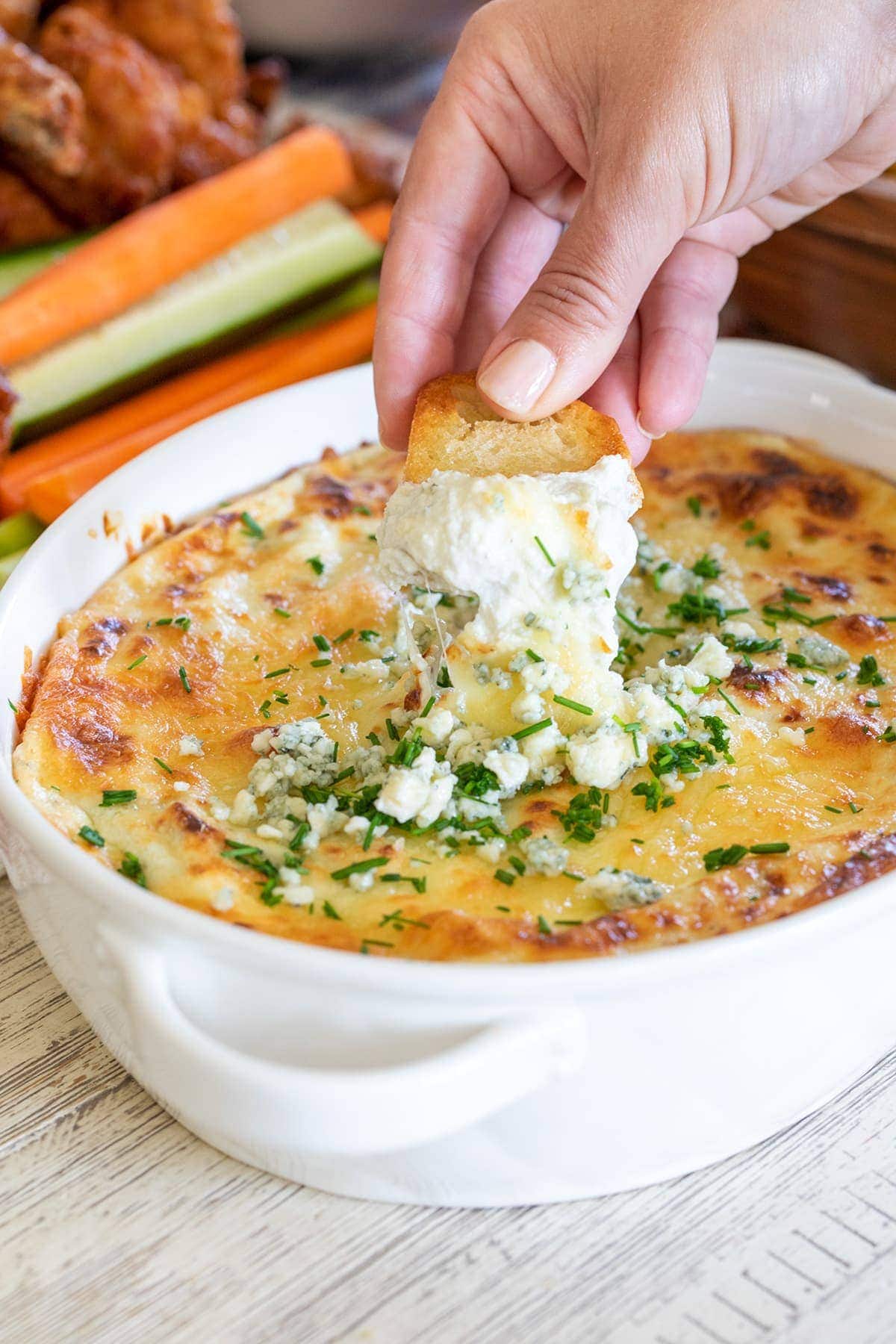 Hot Blue Cheese Dip