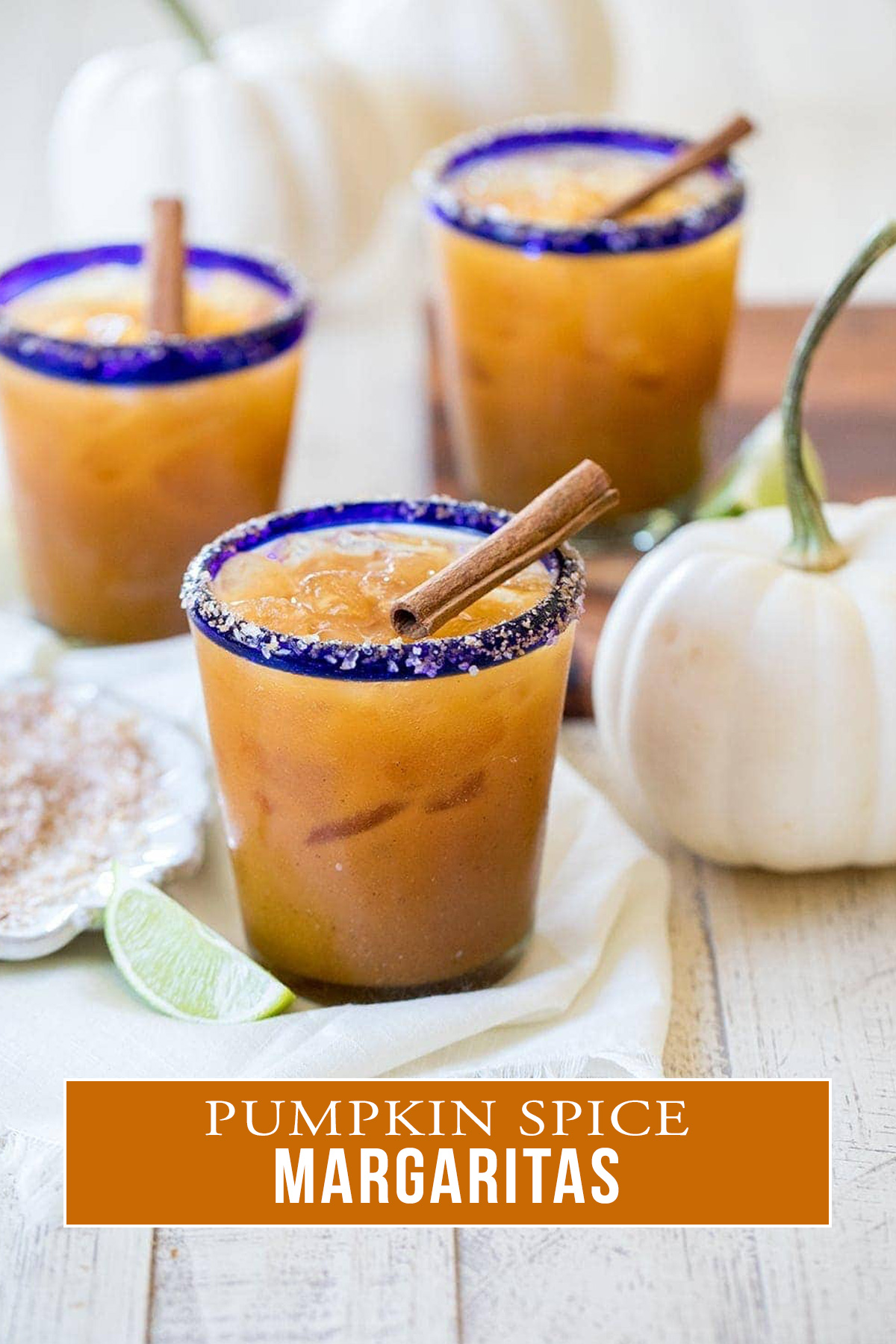 The Best Pumpkin Spice Margaritas • Freutcake