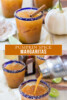 Pumpkin Spice Margaritas. Tequila, orange liqueur, and a pumpkin spice simple syrup all work unexpectedly well together in this fun fall cocktail.