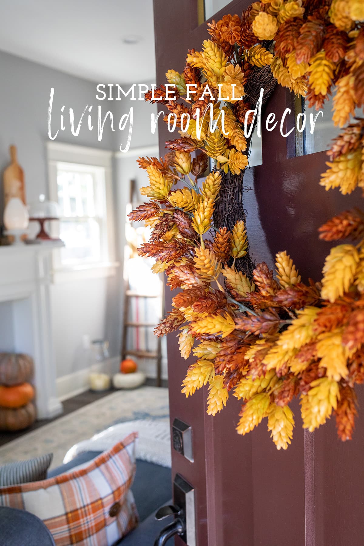 Simple Fall Living Room Decor Ideas