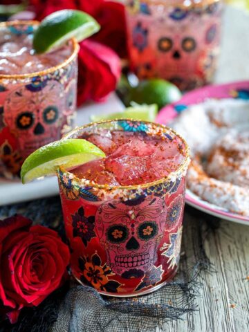 Chili Pomegranate Margarita