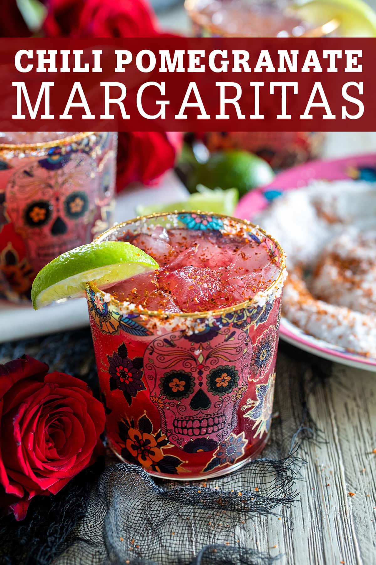 Chili Pomegranate Margarita