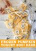 Pumpkin Yogurt Boo Bark