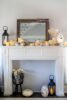 Chic White Pumpkin Halloween Decor