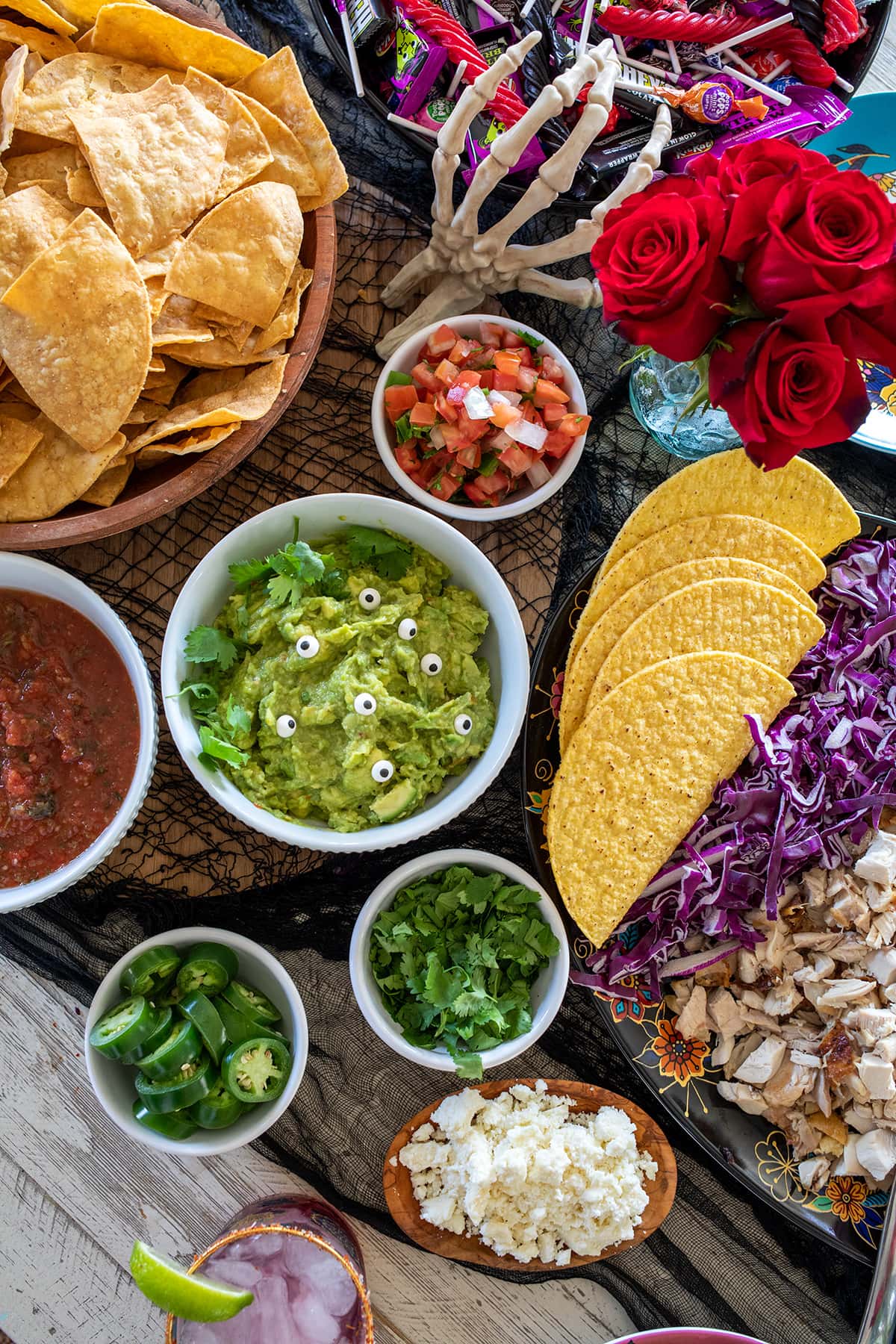 Halloween Taco Bar