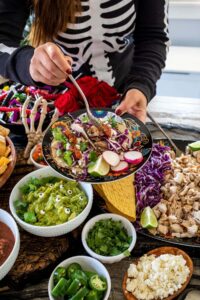 Halloween Taco Bar