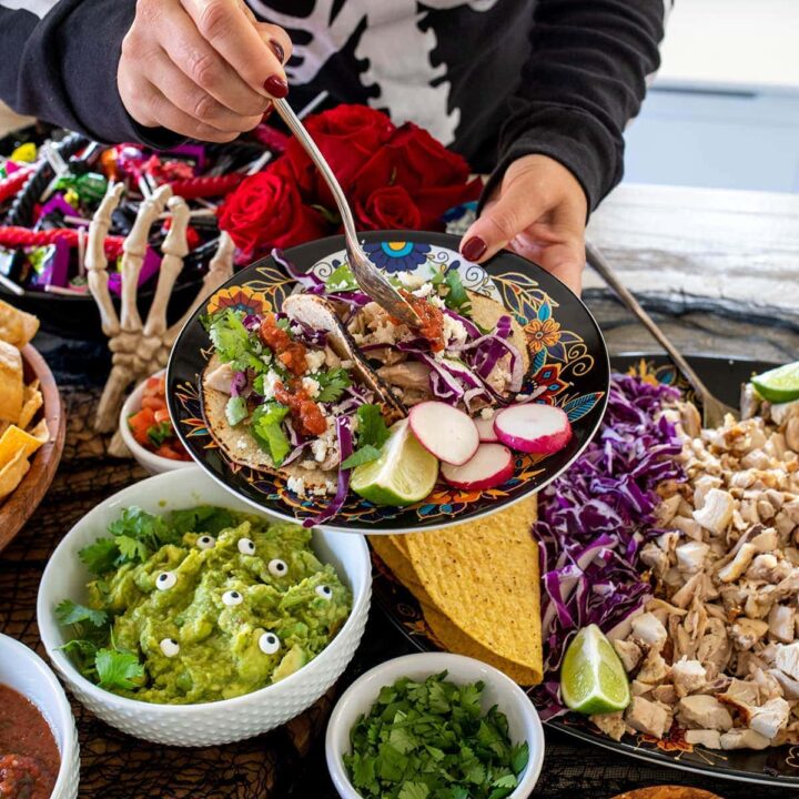 Halloween Taco Bar