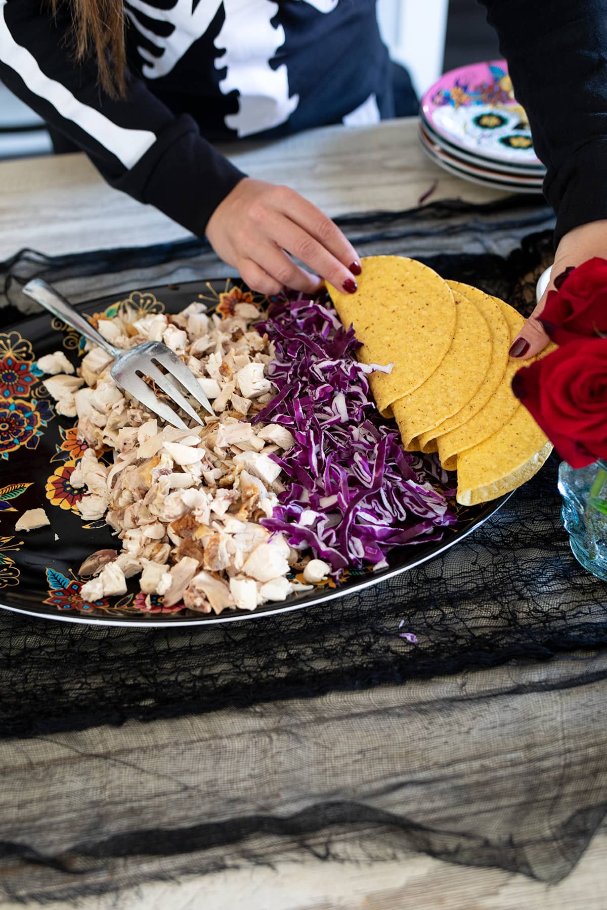 Halloween Taco Bar