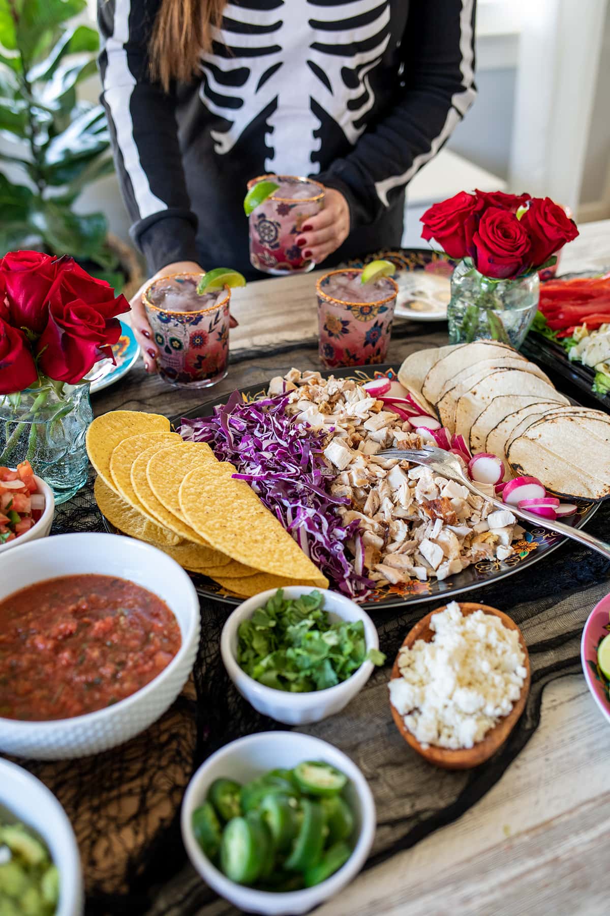 Halloween Taco Bar