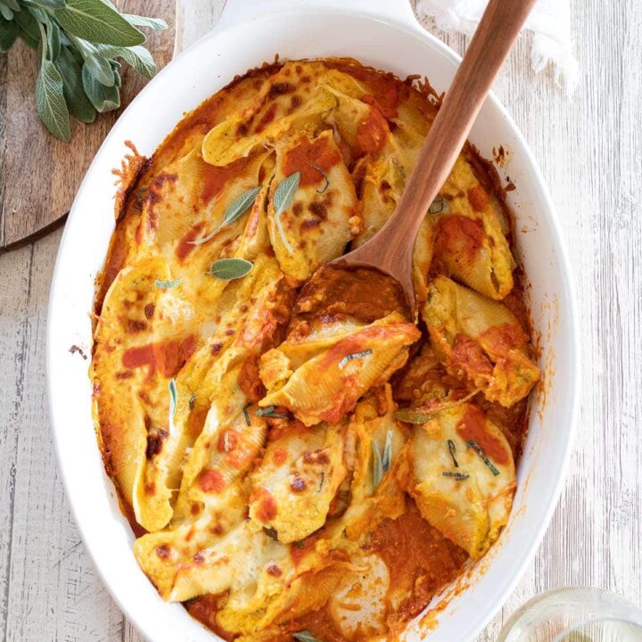 Ingredients in Pumpkins Stuffed Shells