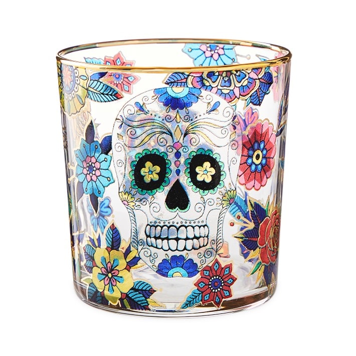 Day of the Dead Tumblers, Set of 4