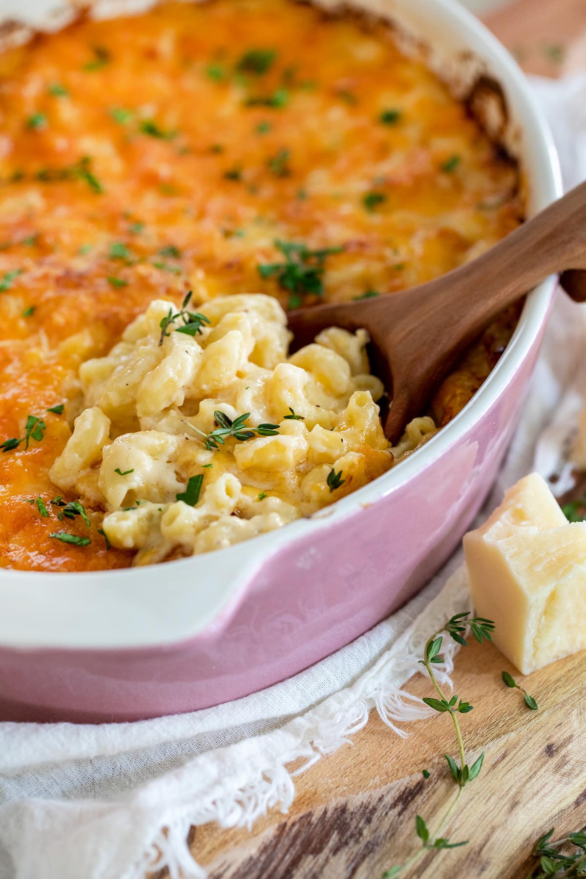 Creamy Baked Macaroni and Cheese