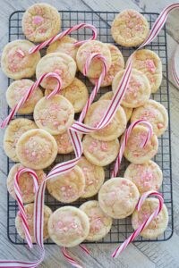 Peppermint Sugar Cookies