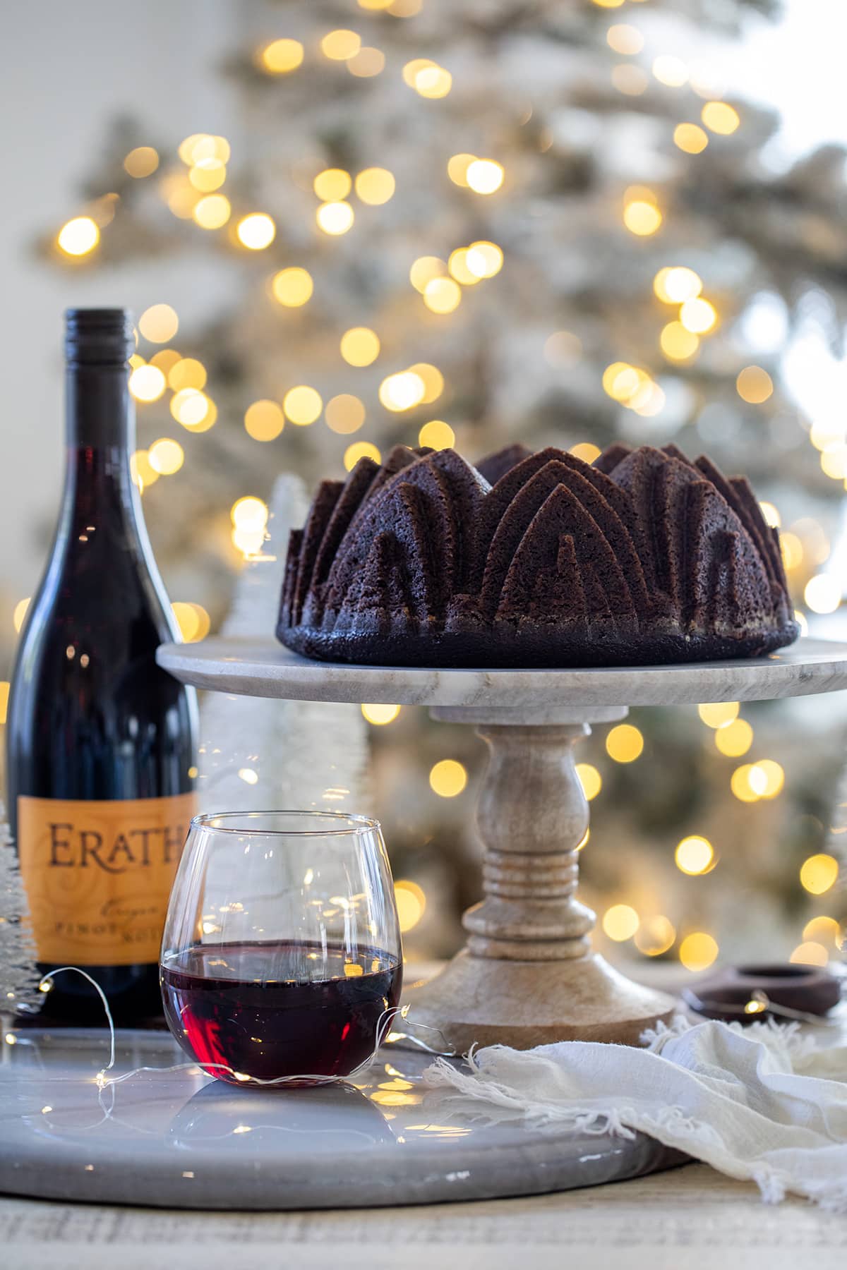 Pinot Noir Chocolate Cake