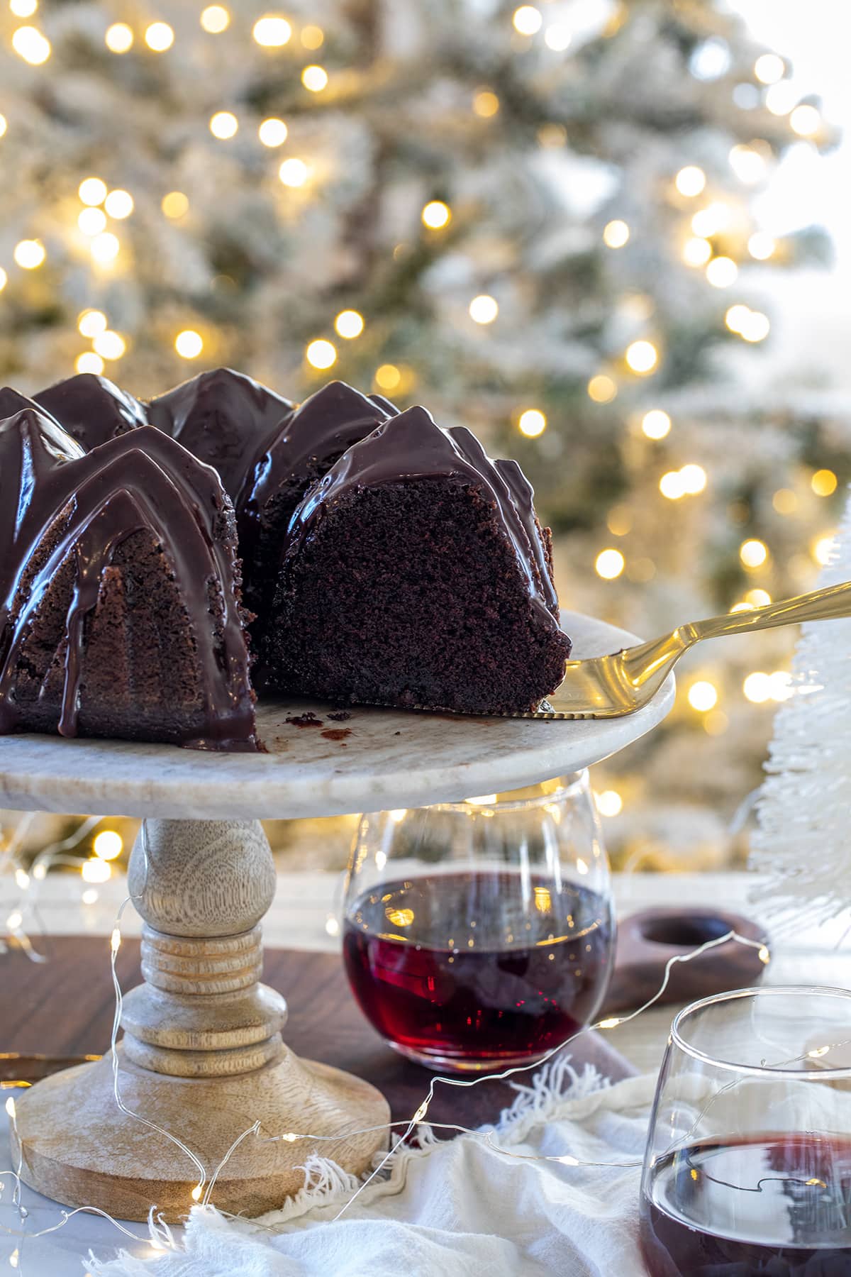 Pinot Noir Chocolate Cake