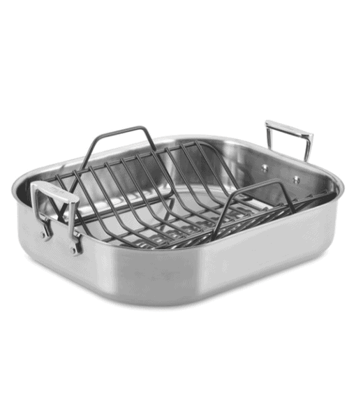 All-Clad Stainless-Steel Roasting Pans with Rack