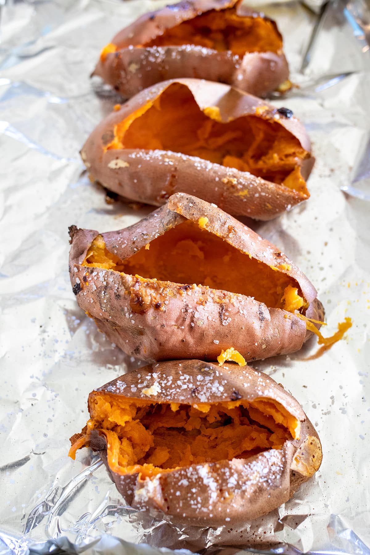 Twice Baked Sweet Potatoes