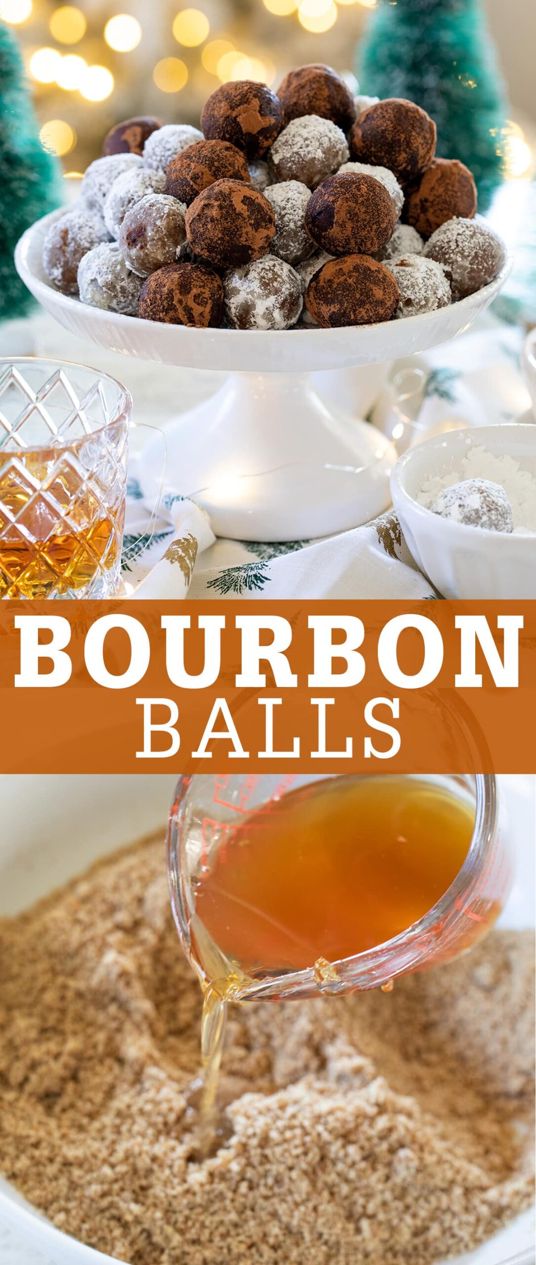 Eggnog Bourbon Balls Recipe