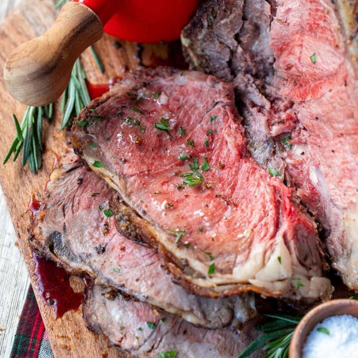 Garlic Butter Herb Beef Roast