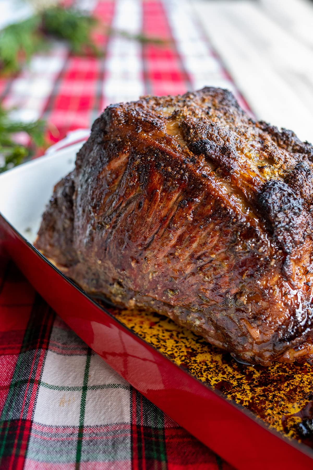 Garlic Herb Butter Beef Roast