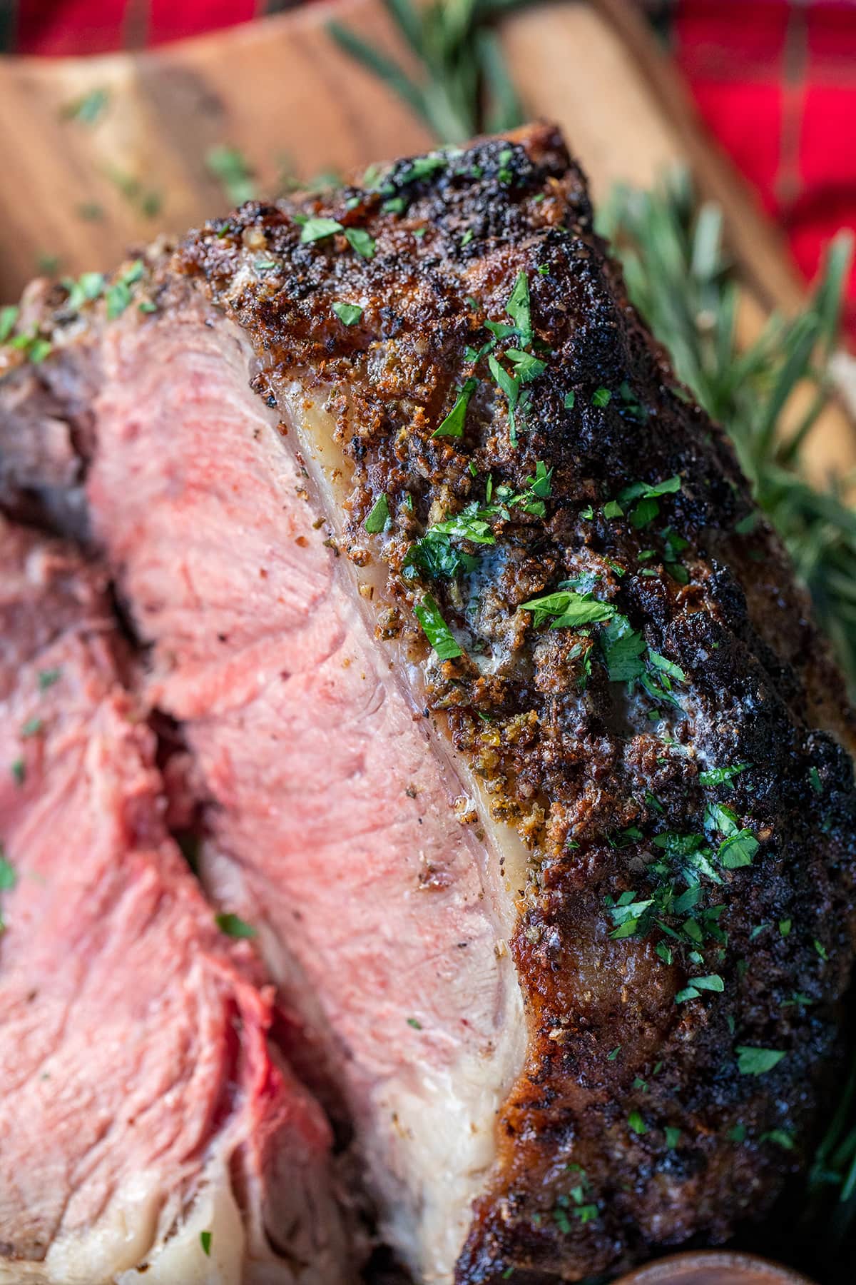 Garlic Herb Butter Beef Roast