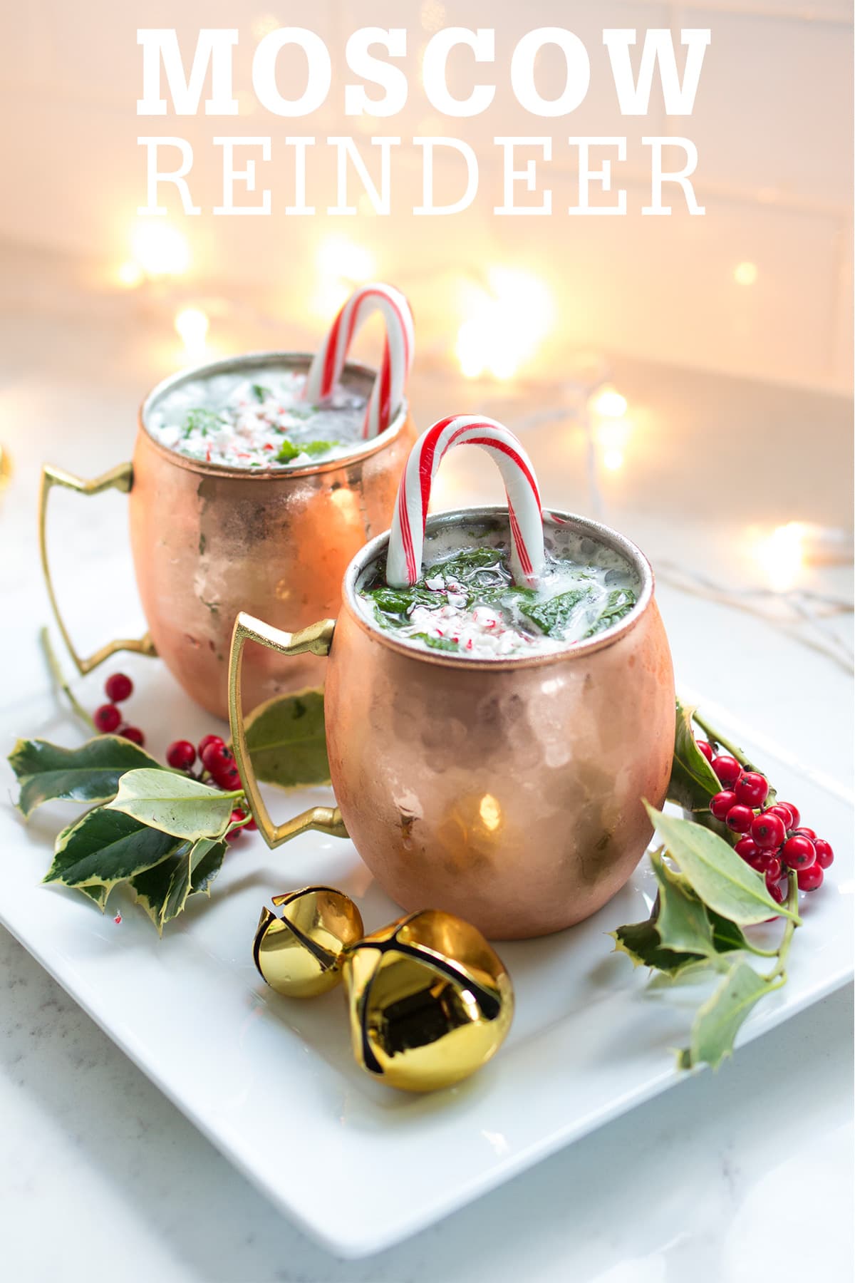 Moscow Mule with Mint - Olivia's Kitchen