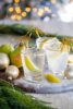 Pear French 75 Cocktail