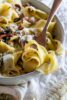 Wild Mushroom and Crab Pappardelle Pasta