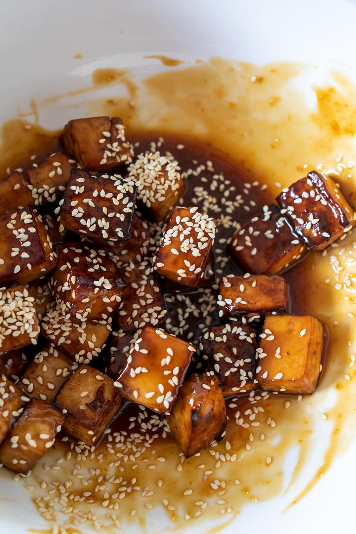 Orange Tofu Bowls