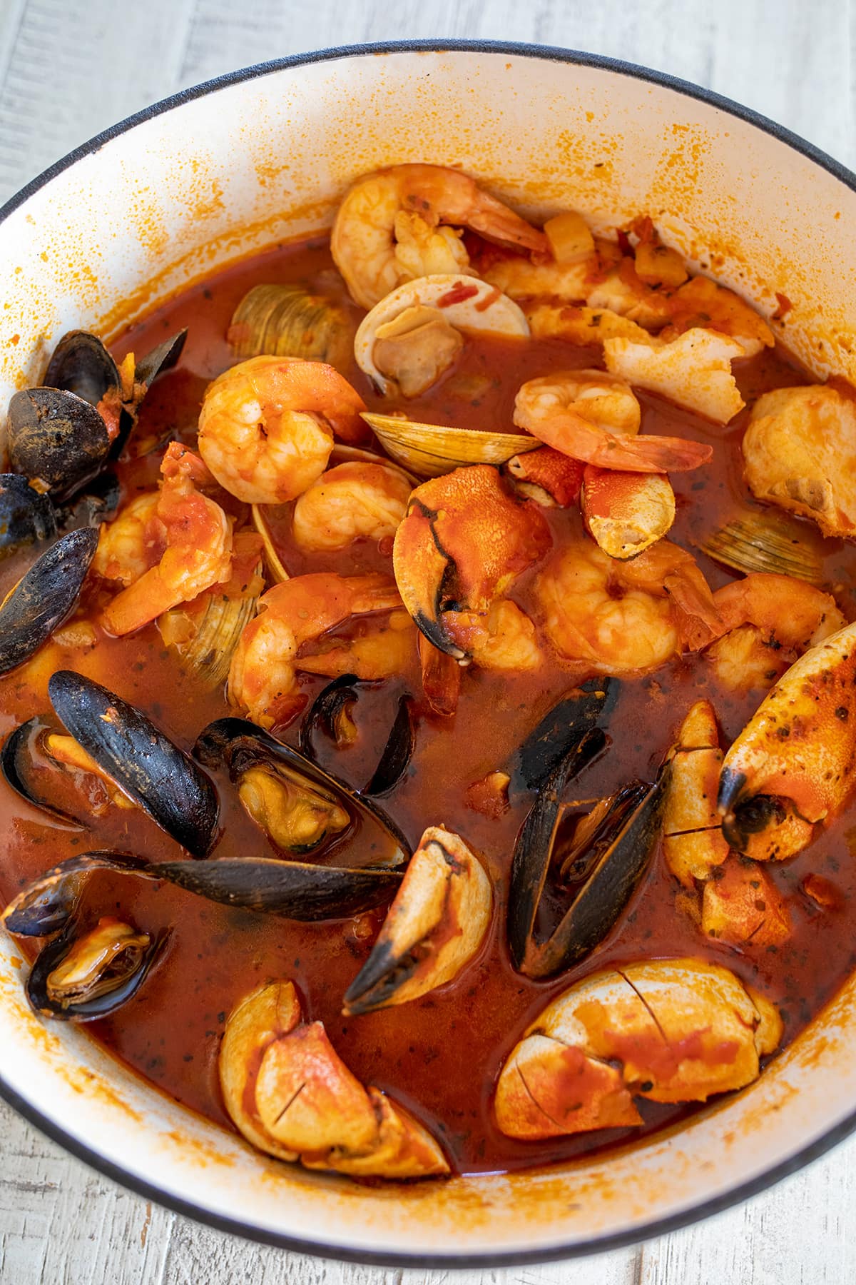 Italian Cioppino Seafood Stew Recipe