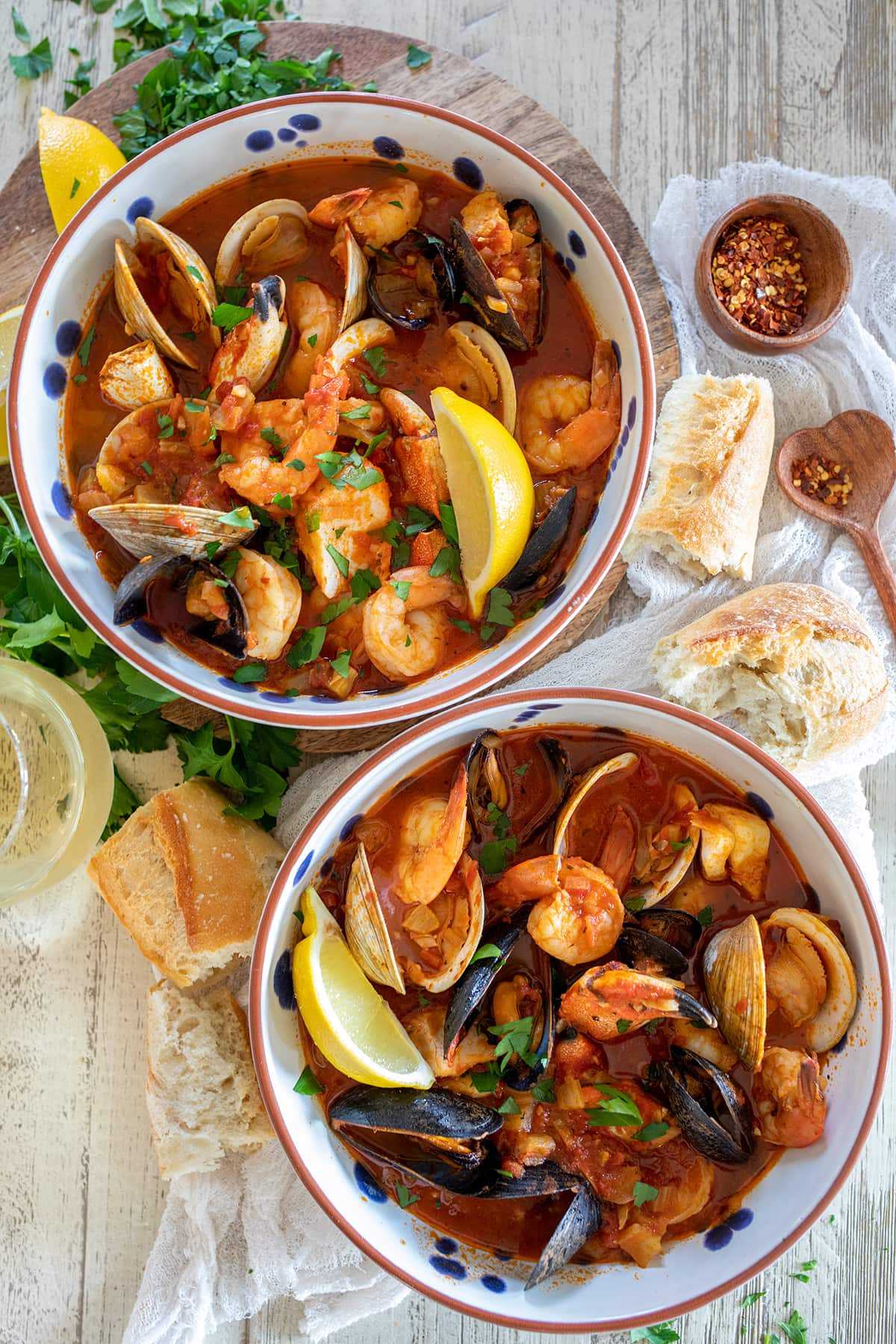 Italian Cioppino Seafood Stew Recipe