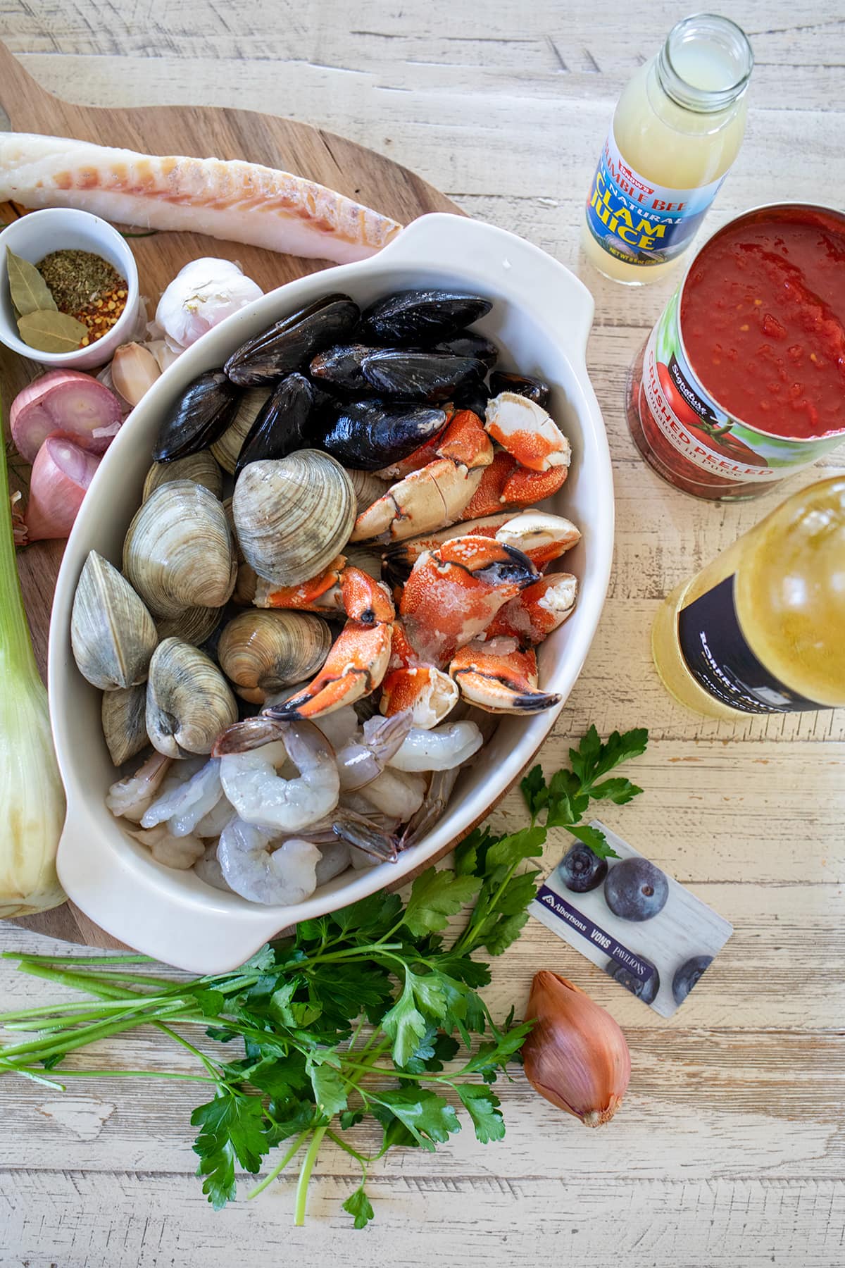 Italian Cioppino Seafood Stew Recipe