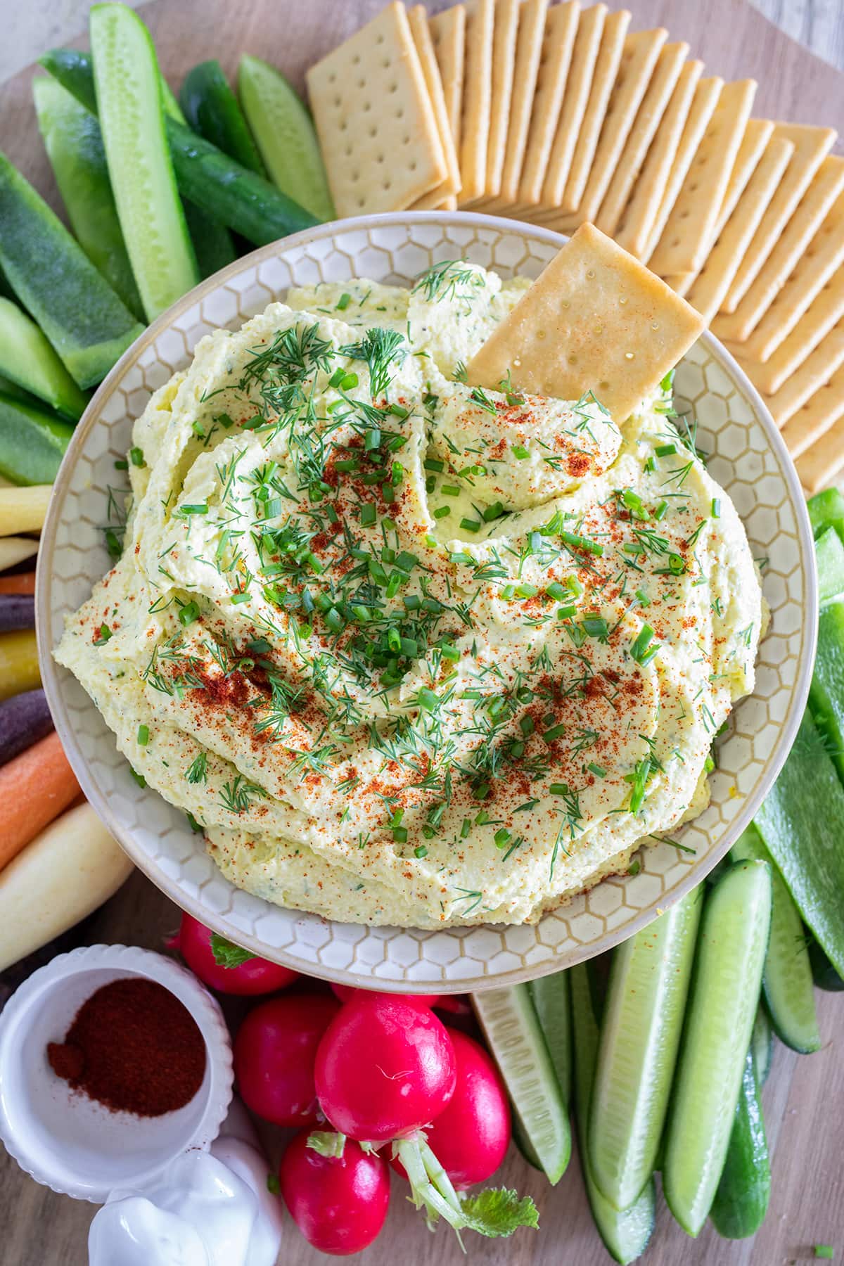 Easy Deviled Egg Dip Recipe