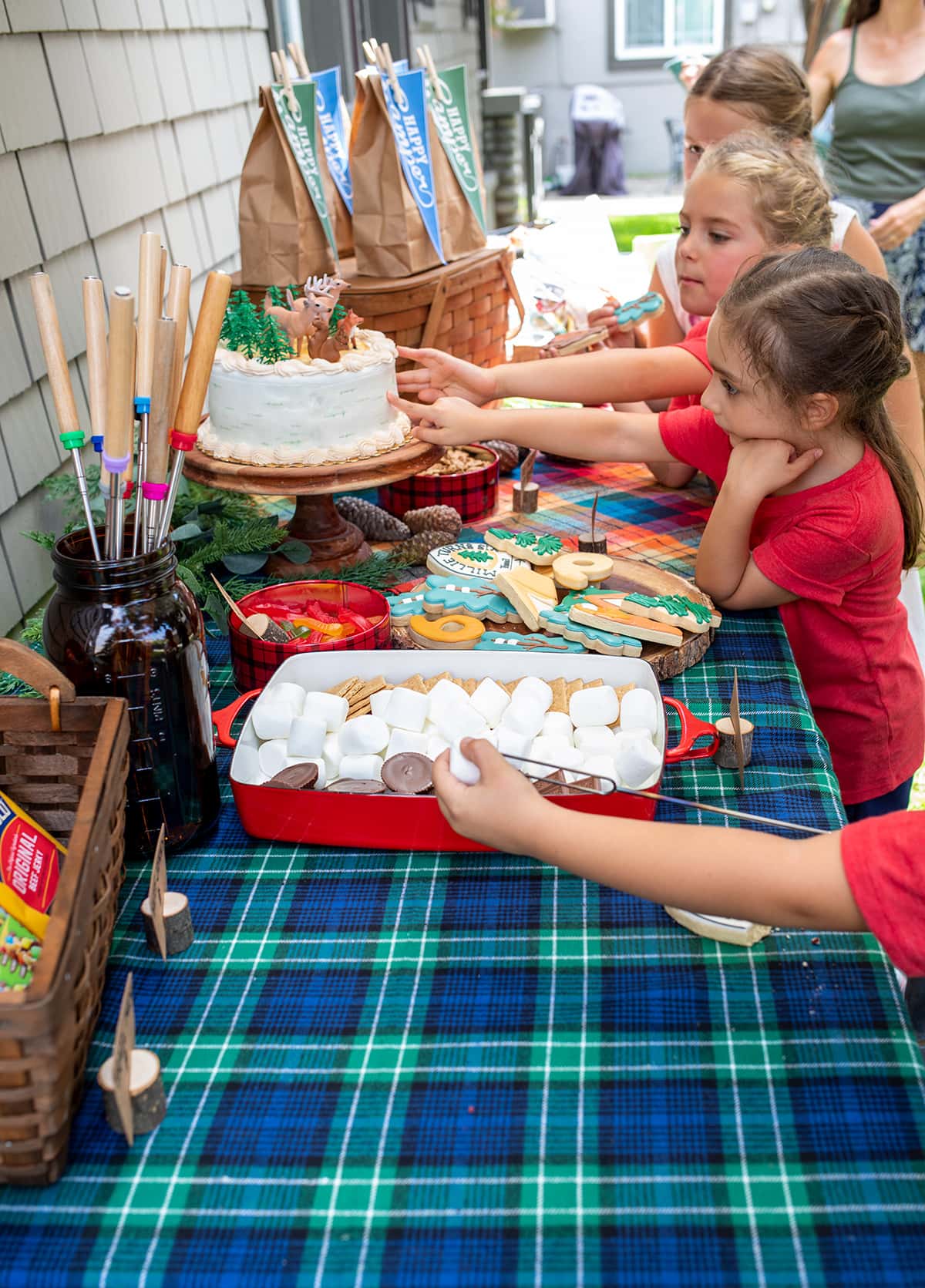 Camping Themed Birthday Party