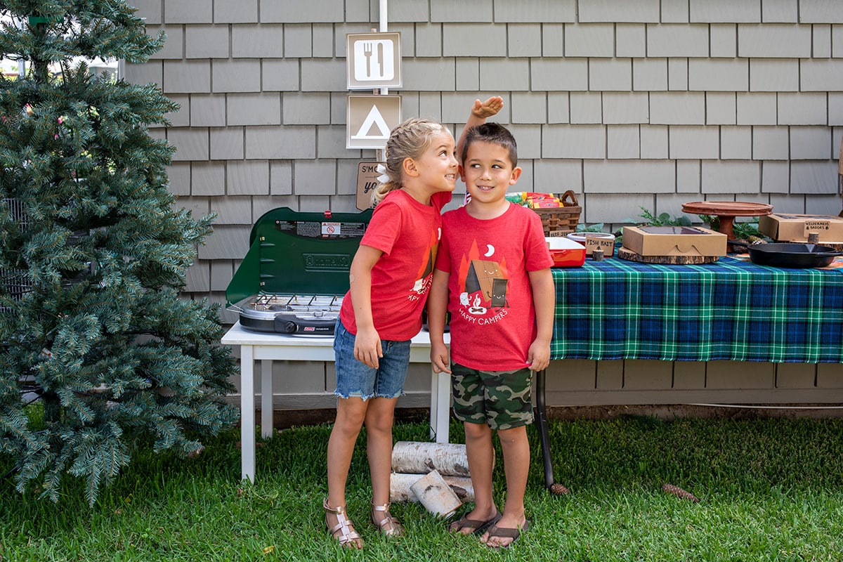 Camping Themed Birthday Party