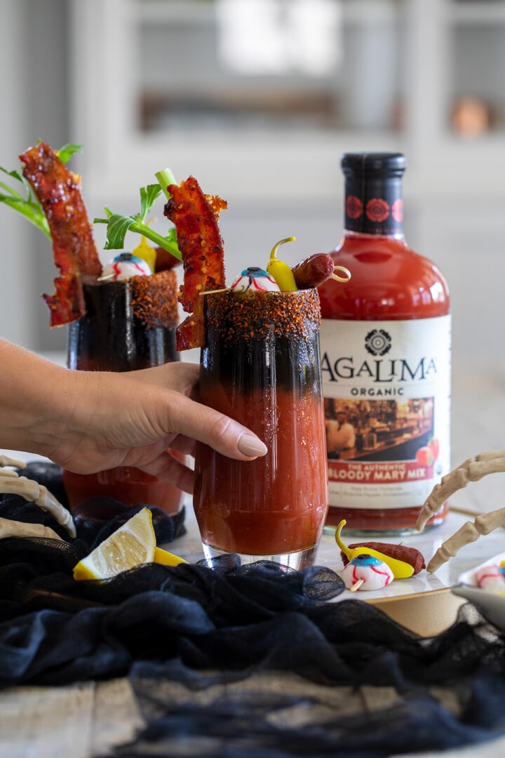 Spicy Halloween Bloody Mary