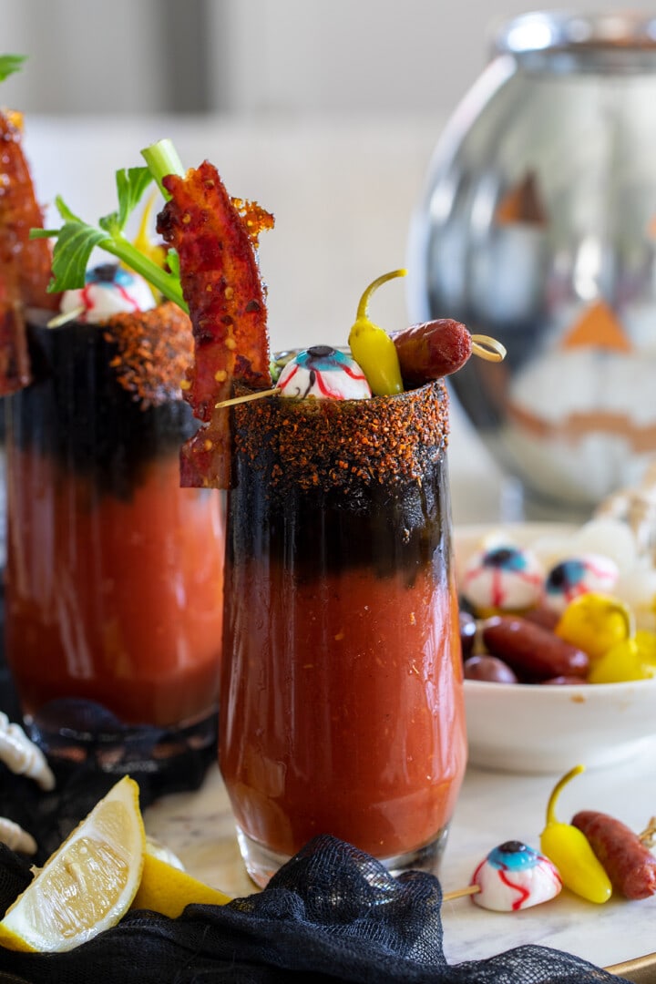 Spicy Halloween Bloody Mary