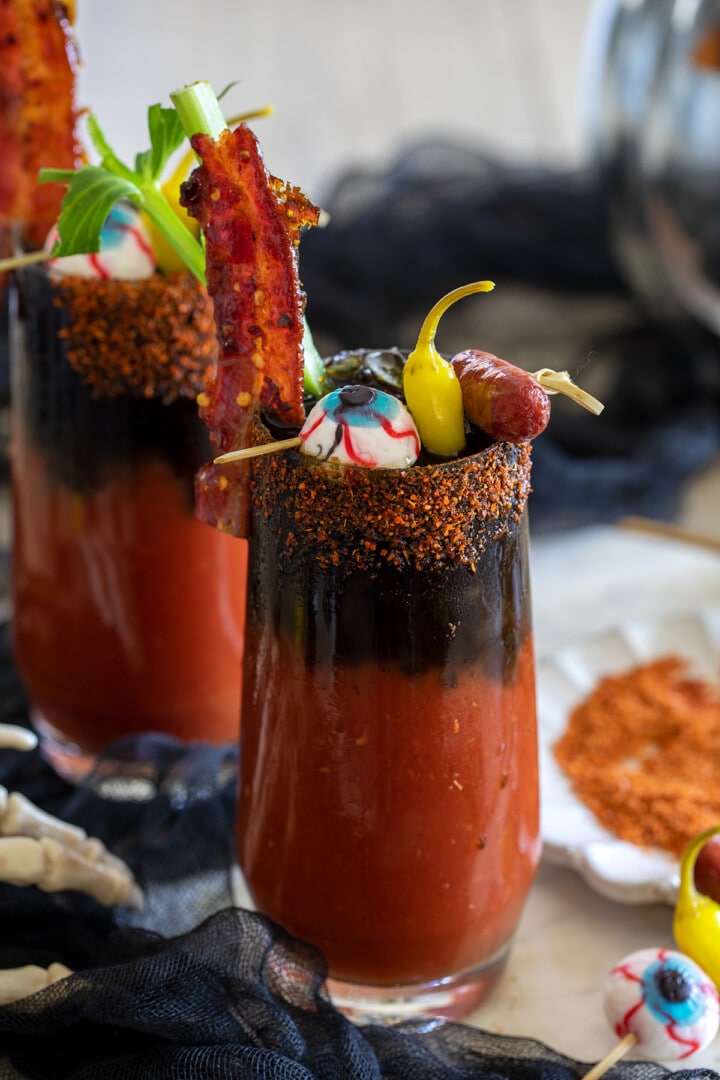 Spicy Halloween Bloody Mary