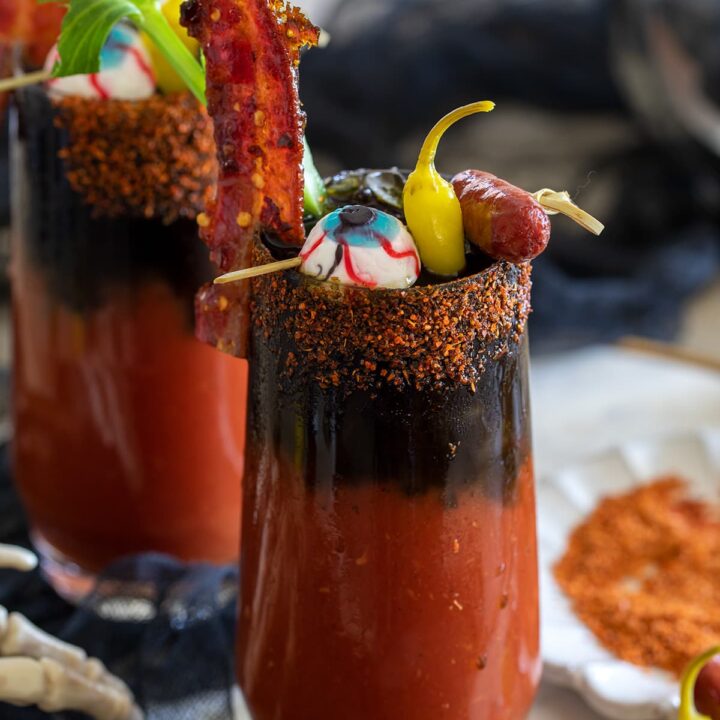 Spicy Halloween Bloody Mary