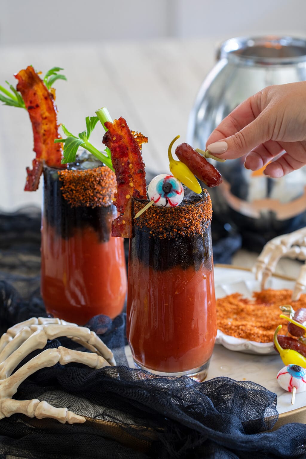 Spicy Halloween Bloody Mary • Freutcake