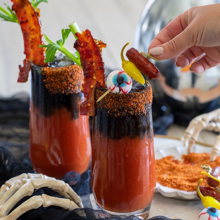 Spicy Halloween Bloody Mary